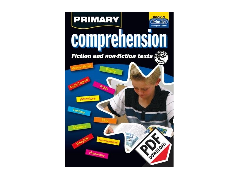 Primary comprehension book g