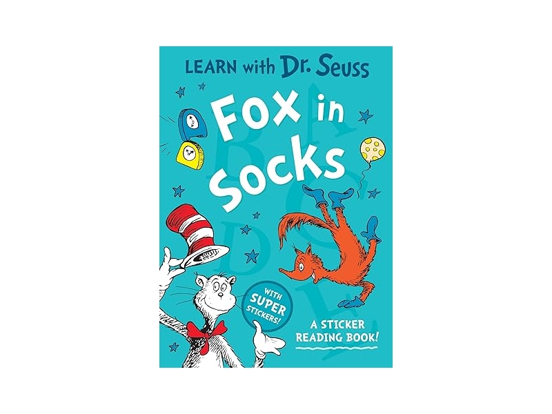 Fox in Socks: A Sticker Reading Book! (Learn With Dr. Seuss)