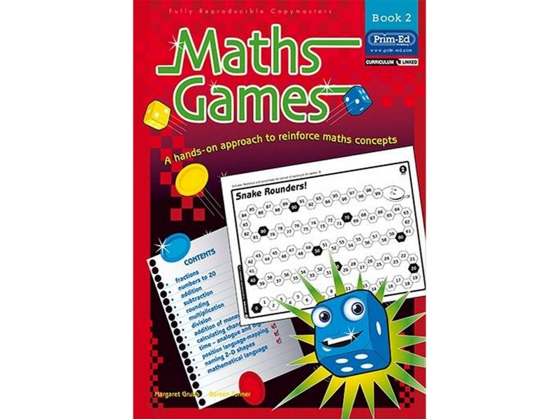 Maths games book middle