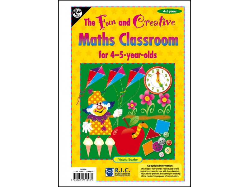 Fun & creative maths classroom age 3-4