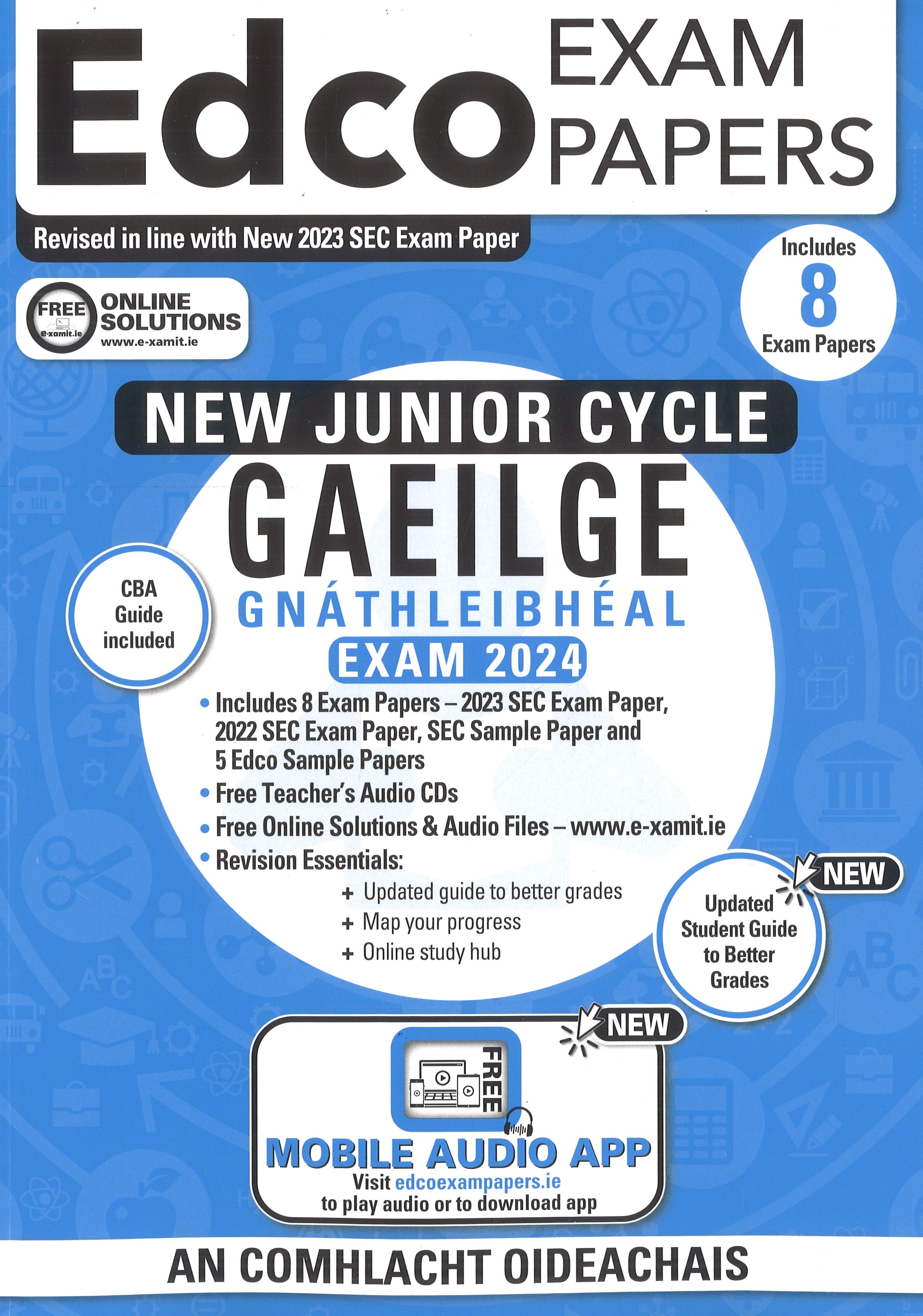 Edco Exam Papers - Junior Certificate - Gaeilge - Ordinary Level 2024