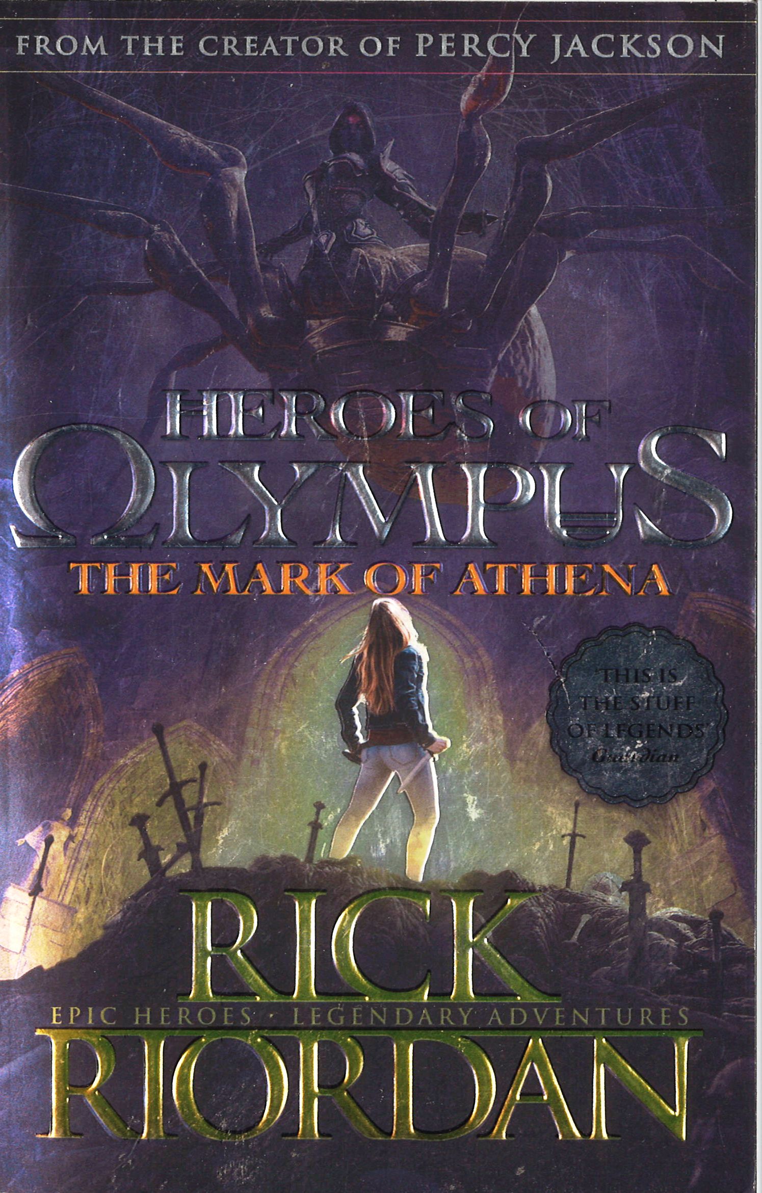 rick riordan books the mark of athena