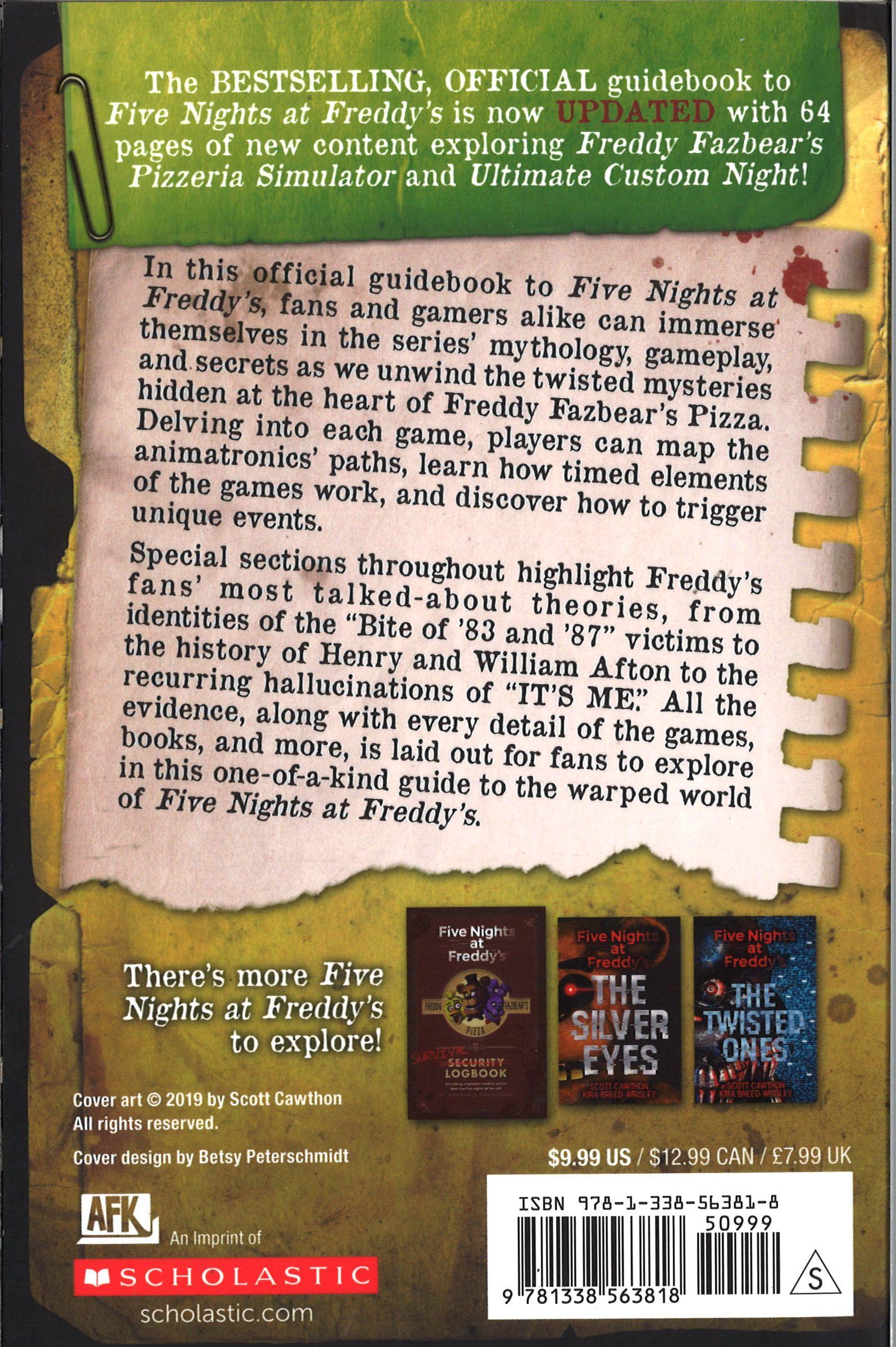 The Freddy Files: An AFK Book (Five Nights at Freddy's)