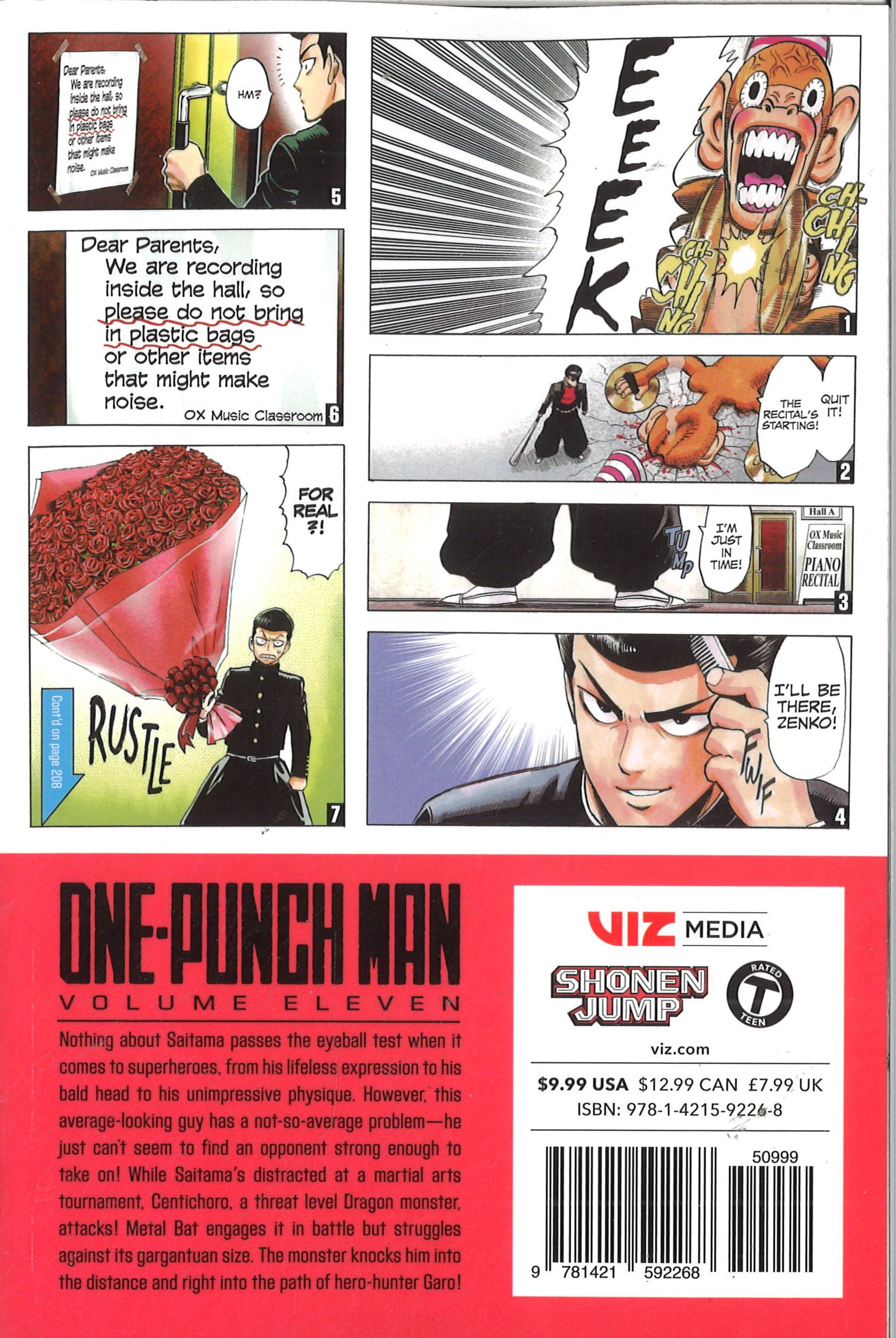 One Punch Man 11 Yusuke Murata School Books Primary School Book Store School Books Secondary School Books Ireland